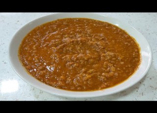 قيمه عراقية باللحم المفروم