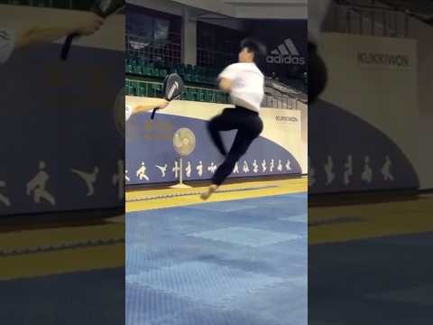 1080 Kick Taekwondo Freestyle Poomsae Taekwondo Tkd Tricking Poomsae Youtubeshorts Video