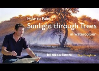  How To Paint Sunlight Through Trees In Watercolour