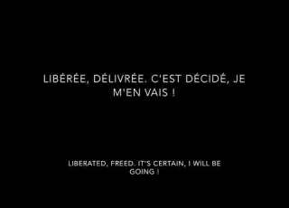 Libérée Délivrée Acoustique Let It Go French Français English Subtitles