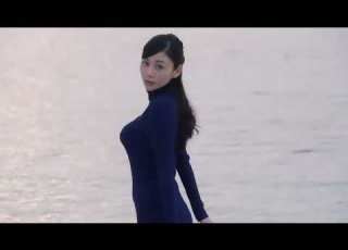 Anri Sugihara Open Chested Sweater And Beautiful Legs