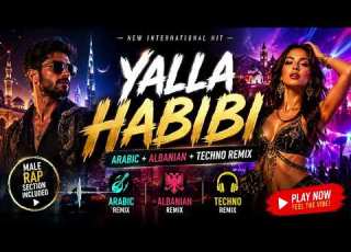  YALLA HABIBI Arabic X Albanian X Techno Remix Male Rap Version Viral Dance Hit 2026