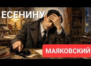 Лучше уж от водки чем от скуки самый жёсткий стих Маяковского на смерть Есенина