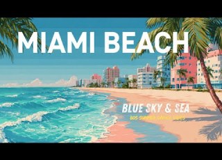 BLUE SKY SEA Classic Italo Disco Summer Dance Retro 80s Synth Vibes