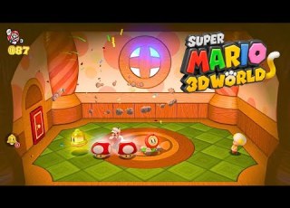  TOAD HOUSE BONUS STAGE Super Mario 3D World Gameplay And Walkthrough