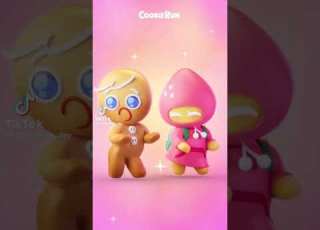 Gingerbrave And Strawberry Cookie Dance To A Very Cute Audio Cookierunkingdom