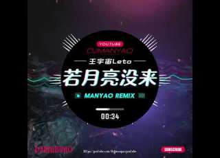 王宇宙Leto 若月亮没来 Dj Remix Manyao Ruo Yue Liang Mei Lai 慢摇