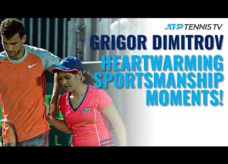  Six Heartwarming Grigor Dimitrov Tennis Sportsmanship Moments