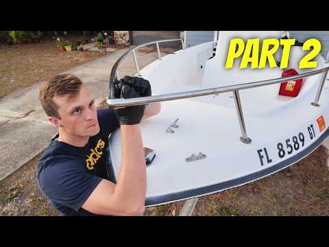 Getting My 1200 Boat Ready For The Ocean