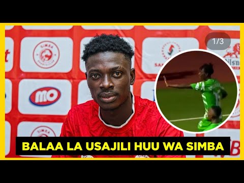 AHOUA JEAN CHARLES NI BALAA KARIBU SIMBASC BEST SKILLS ZA KIUNGO HUYO WA USAJILI MPYA