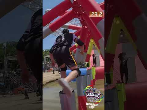 まさかの どうした最強象つかい ドイツのエース レネ キャスリー が Sasuke Sasukeワールドカップ2024 Germany