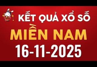 Xổ Số Miền Nam Ngày 16 11 2025 KQXSMN XSMN SXMN Kết Quả Xổ Số Kiến Thiết Miền Nam Chủ Nhật