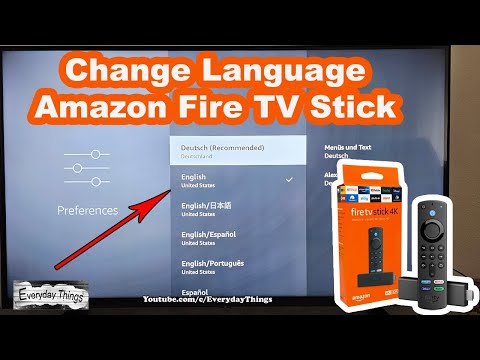 How To Change Language On Amazon Fire TV Stick Quick And Easy Guide