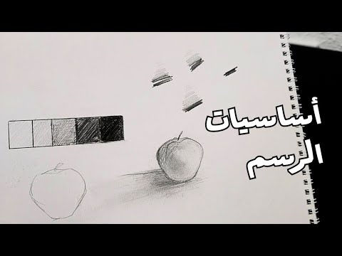أساسيات الرسم شرح مبسط للمبتدئين أساسيات الرسم شرح مبسط للمبتدئين