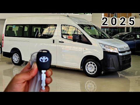 وصل تويوتا هايس 2025 جير عادي 6سلندر 3 5L بازرعه مع السعر والمواصفات