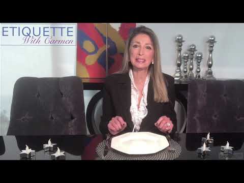 اتيكيت و آداب المائدة كيفية استعمال الشوكة والسكينة مع خبيرة الآتيكيت كارمن حجار