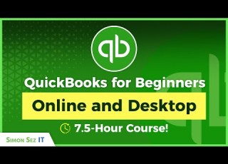  QuickBooks For Beginners 7 5 Hour QuickBooks Online And QuickBooks Desktop Pro Training