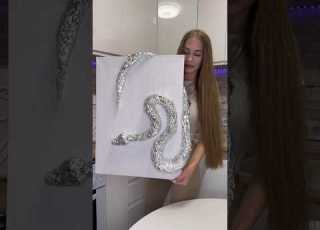  Realistic Snake DIY Diycrafts Dollartreediy Tutorial Diyprojects Homedecor Diy Processart