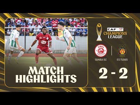 HIGHLIGHTS Simba SC ES Tunis Matchday 4 2025 26 TotalEnergiesCAFCL