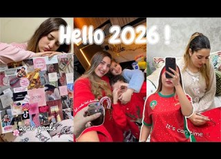 Making My 2026 Vision Board اجيو نقادو اهدافنا للعام الجديد