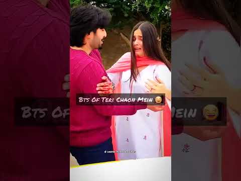 Teri Chaon Mein Funny Bts Danish Taimoor Laiba Khuram Bts Video Danishtaimoor Shorts Jaanisar