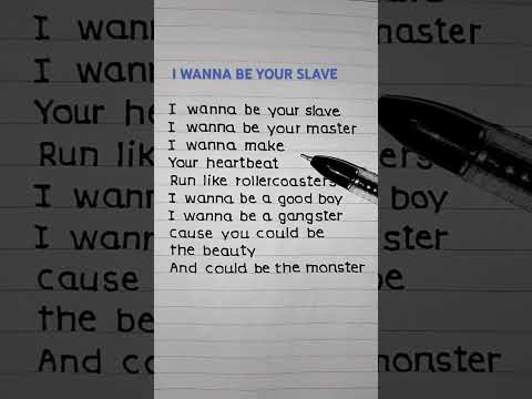 Maneskin I WANNA BE YOUR SLAVE Lyrics Song Lyrics Trending Maneskin