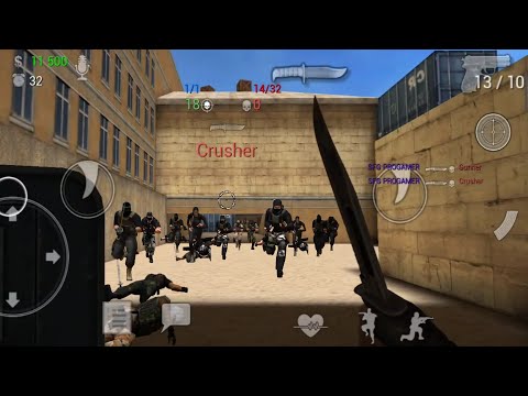 CAN I SURVIVE IN KNIFE MODE 1 VS 32 SPECIAL FORCES GROUP 2 GAMEPLAY WITH HANDCAM SFG2