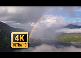  Colorful Rainbows With Relaxing Music To Unwind In 4K