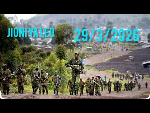 29 3 THIS EVENING GREAT FEAR IN EASTERN CONGO Bullets And Warplanes Shake Villages