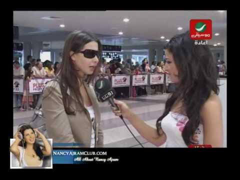 Nancy Ajram Shakhabit S Tour Akher El Akhbar Interview Rotana