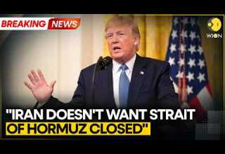 US Iran War Trump Says Iran Wants Hormuz Open So They Can Make 500 Million A Day WION BREAKING