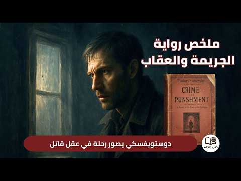 ملخص رواية الجريمة والعقاب دوستويفسكي متى يتحول الذنب لقوة