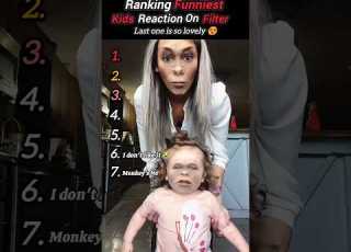 RANKING The Funniest Kids Reactions To Filters Cutest Baby Filter Moments Viral Funny Kids