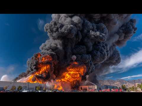 It Just Happened The Largest Weapons Depot Was Bombed By Three US F 35 Fighter Jets