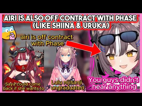 Chisaka Airi Talks About Ungraduation VTuber Contracts And Admits She S Off Contract With Phase Chisaka Airi Talks About Ungraduation VTuber Contracts And Admits She S Off Contract With Phase
