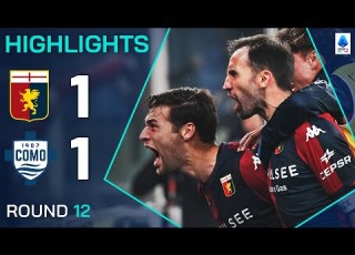 جنوى 1 1 كومو ملخص المباراة الدوري الإيطالي 2024 25