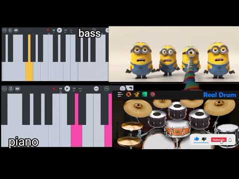 Minions Banana Song Cover Phone Instrumental Music Used Headphones Earphone Etc