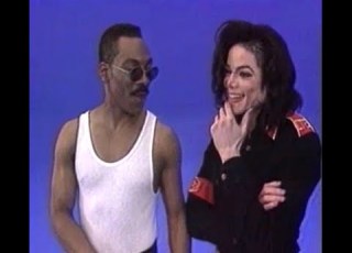 Michael Jackson 1993 Behind Scenes Of Whatzupwitu With Eddie Murphy