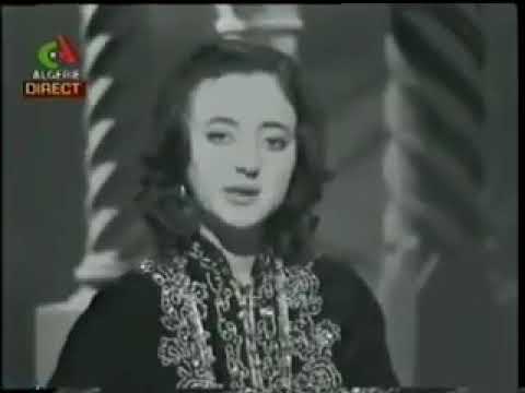 أرشيف الفنانة نرجس الجزائرية أغنية صفة الشمعة والقنديل والثريا سنة1974م القفطان تراث جزائري
