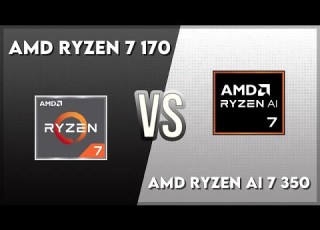AMD Ryzen 7 170 Vs AMD Ryzen AI 7 350 Technical Comparison