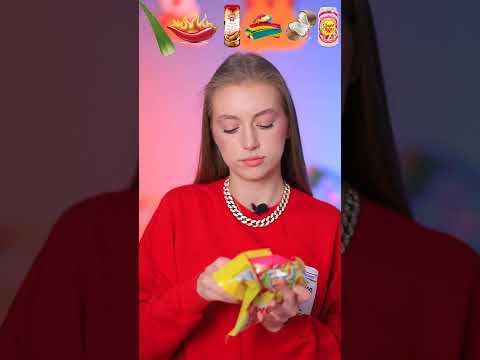 تحدي الطعام بالرموز التعبيرية Shorts Asmr