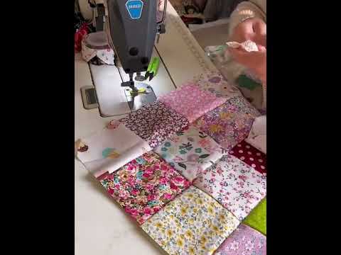 Sew Quilts With 100 Pieces Of Floral Fabric
