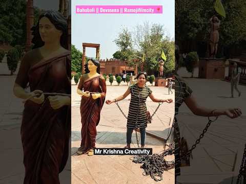 Shorts Bahubali Devasena At Ramojifilmcity Shorts Ytshorts Ramojifilmcity Bahubali99