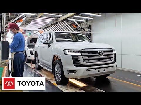 Toyota Land Cruiser Assembly Line In Japan LC 300 Production Toyota Land Cruiser Assembly Line In Japan LC 300 Production