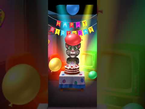 My Talking Tom Happy Birthday Old Version 2