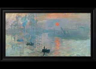 Impression Sunrise Claude Monet 4K TV Art Frame Ambient Display