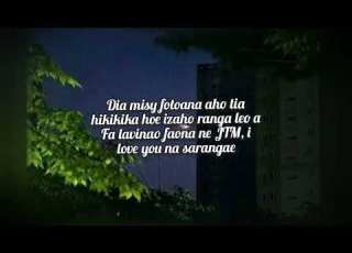 Nohasy Tiavo Anaty Nofy Ihany Nouveauté 2k23 Lyrics
