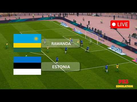 Rwanda Vs Estonia International Friendly 2026 EFootball PES 21 Simulation