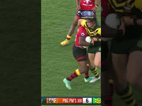 WHAT Have You Ever Seen A Kickoff Retrieved On Your OWN 30 9WWOS NRL Shorts PNG