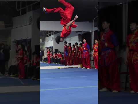 Witness The Incredible Height Of This Backflip In Our Wushu Demo